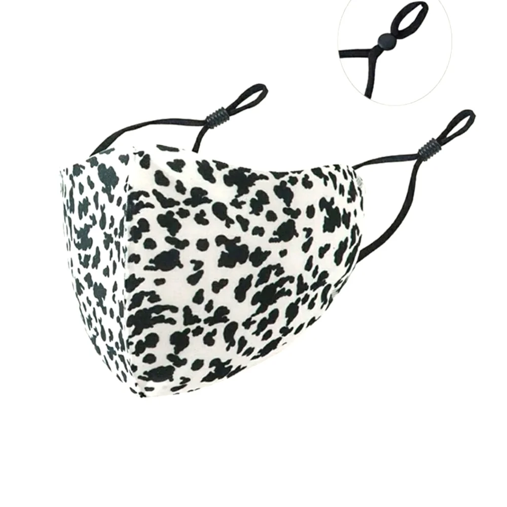 Black and white Dalmatians mask